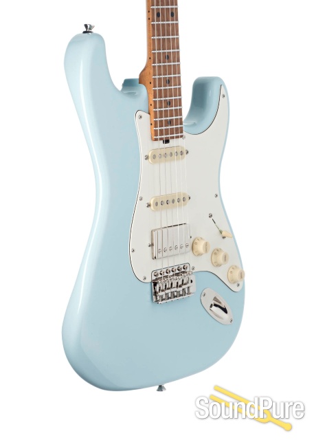 Tuttle Custom Classic S Sonic Blue Electric Guitar #651 — image 3