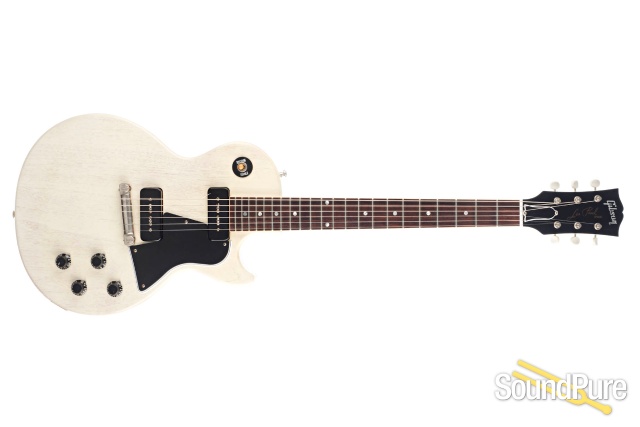 Gibson CS LP Special TV White Electric Guitar #0 1095 - Used — image 8