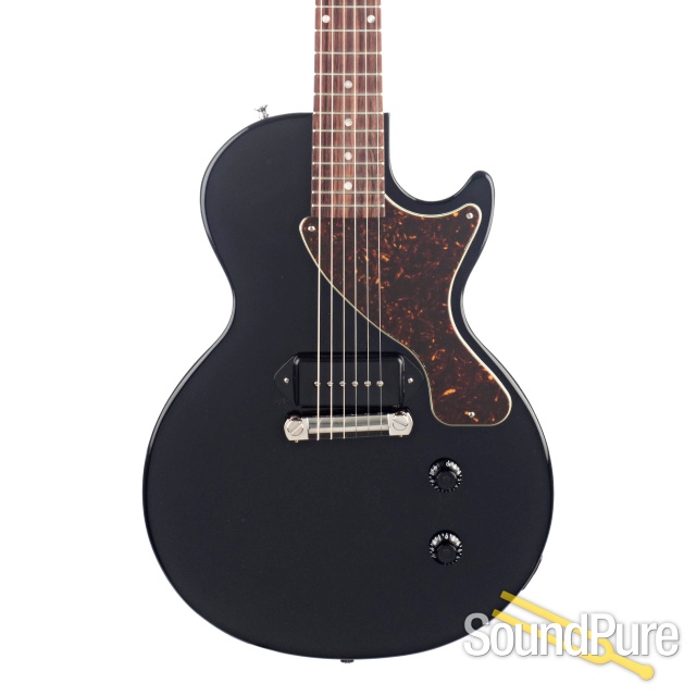 Gibson Les Paul Junior Ebony Guitar #219600185 - Used — image 1