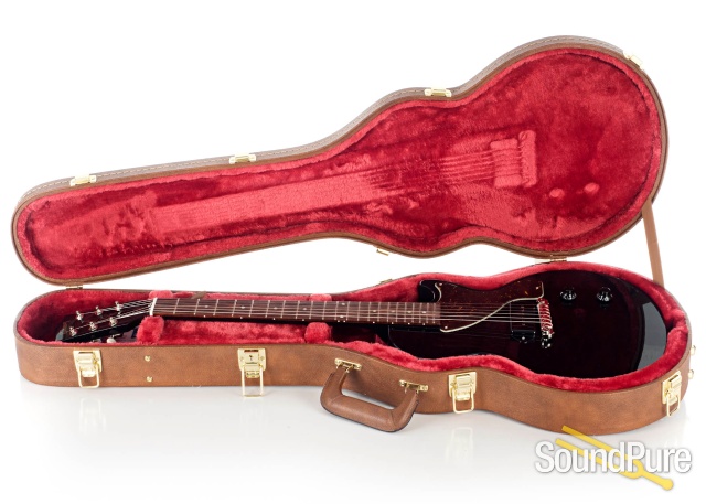 Gibson Les Paul Junior Ebony Guitar #219600185 - Used — image 4