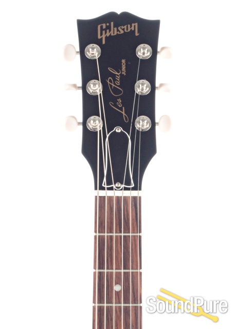Gibson Les Paul Junior Ebony Guitar #219600185 - Used — image 5