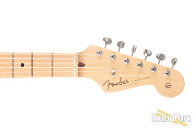 Fender AVRI '56 Strat Aged White Blonde #V1200750 - Used — image 4