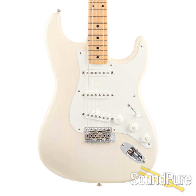 Fender AVRI '56 Strat Aged White Blonde #V1200750 - Used — image 1