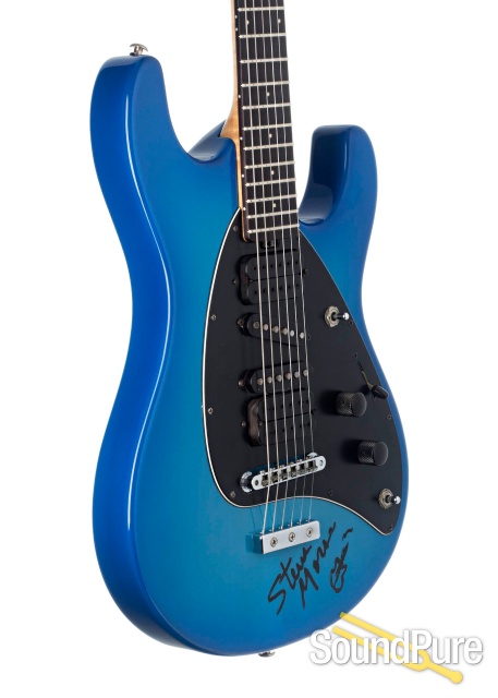 Ernie Ball Music Man Steve Morse Blueburst #094048 - Used — image 4