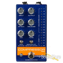 Empress Effects Compressor MKII Pedal - Blue Sparkle Empress Effects Compressor MKII Pedal - Blue Sparkle