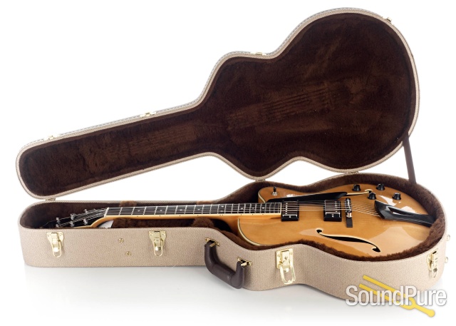 Comins GCS-16-2 Vintage Blond Archtop Guitar #218048 — image 5