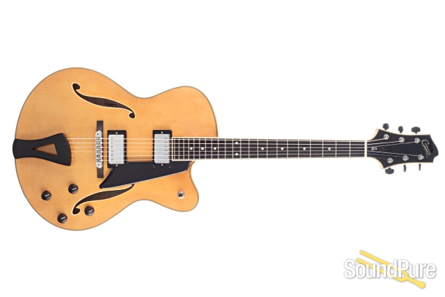 Comins GCS-16-2 Vintage Blond Archtop Guitar #218048 — image 9