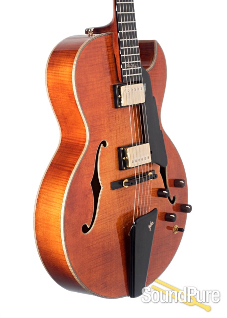 Eastman AR380CE-HB John Pisano Signature Archtop #L2000669 — image 3