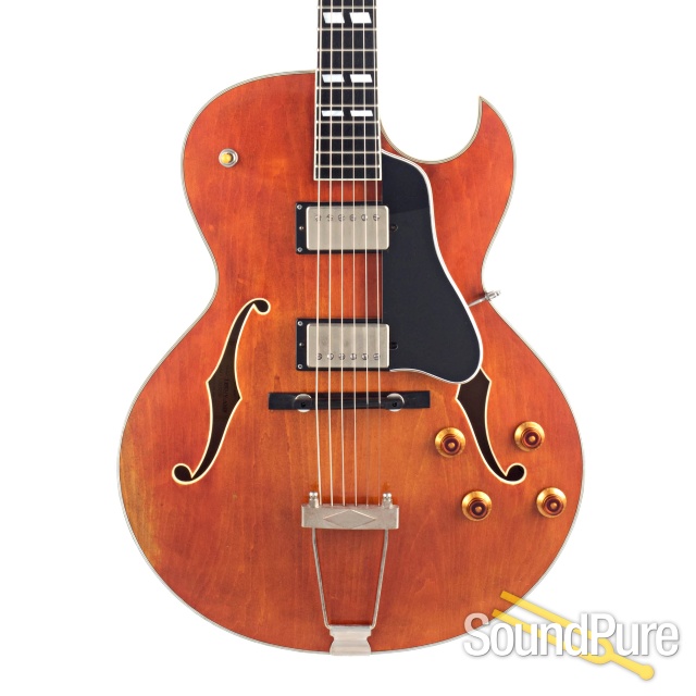 Eastman T49D/V Antique Amber Archtop #L2000156 — image 1