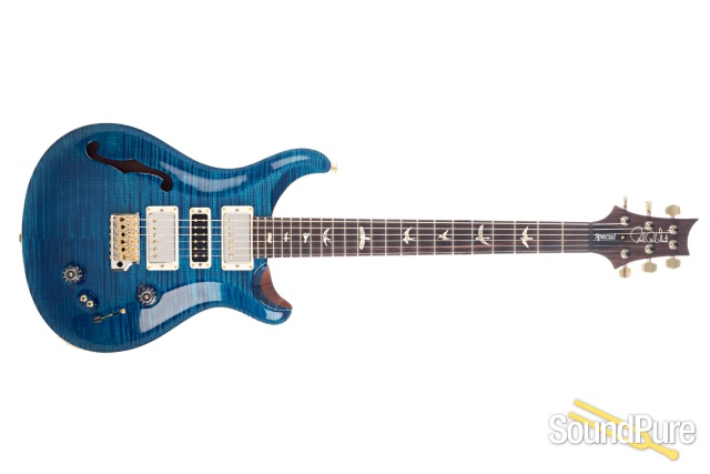 PRS Special 22 Semi-Hollow River Blue Guitar #0272621 - Used — image 8