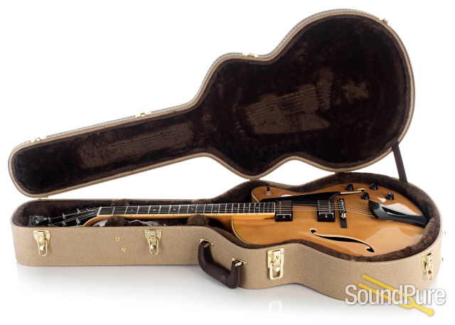 Comins GCS-16-2 Vintage Blond Archtop Guitar #218041 — image 5
