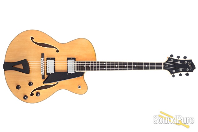 Comins GCS-16-2 Vintage Blond Archtop Guitar #218041 — image 9