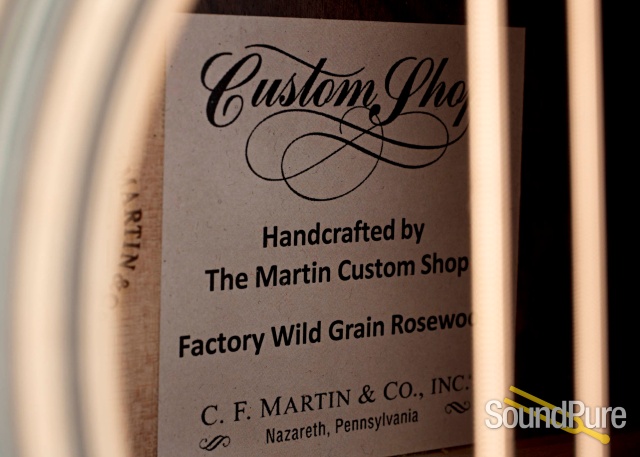 Martin 0000-14 Wild Grain Rosewood Acoustic #2377612 - Used — image 4