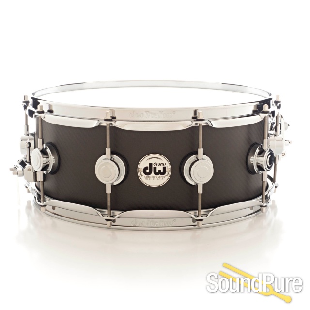 DW 5.5x14 Collectors Series Carbon Fiber Snare Drum — image 1