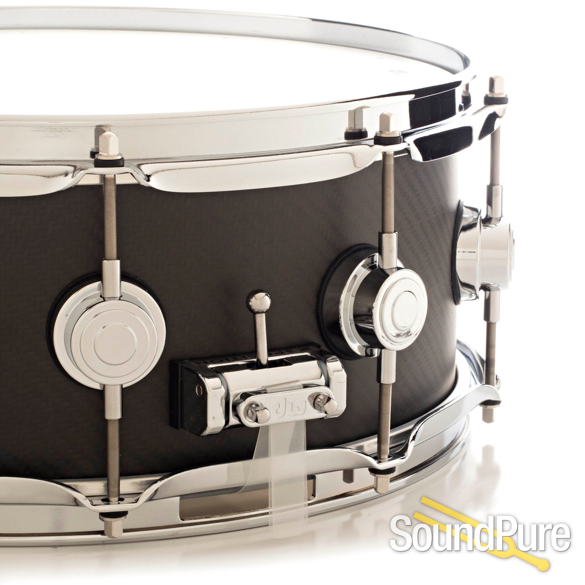 DW 5.5x14 Collectors Series Carbon Fiber Snare Drum