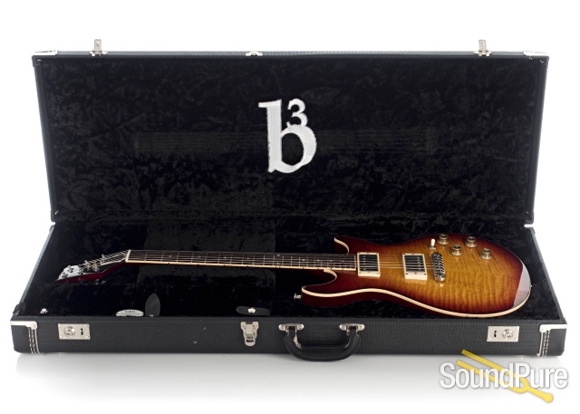 Gene Baker b3 Earth/Wood Tea Burst Electric #0 090 - Used — image 4