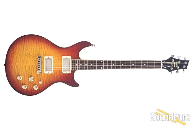 Gene Baker b3 Earth/Wood Tea Burst Electric #0 090 - Used — image 8