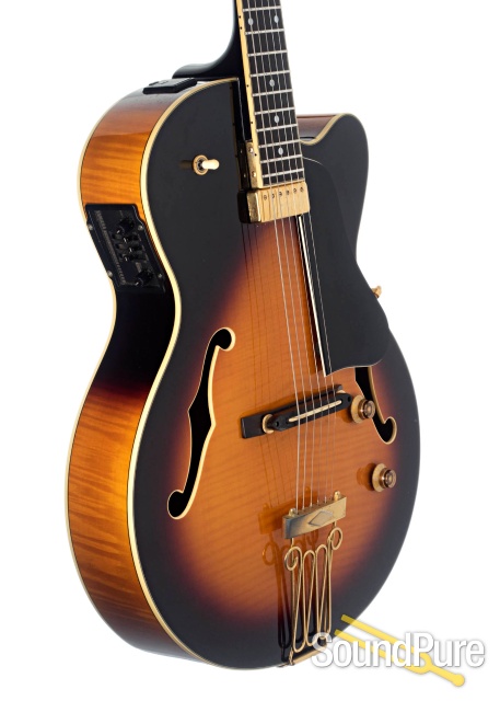 Yamaha AEX1500 Sunburst Archtop #5M23015 - Used — image 3