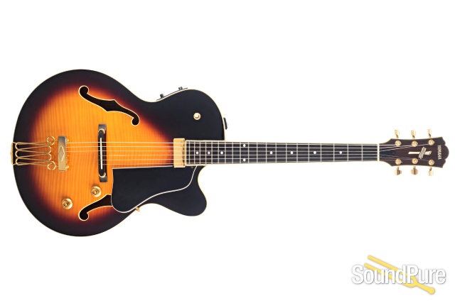 Yamaha AEX1500 Sunburst Archtop #5M23015 - Used — image 8