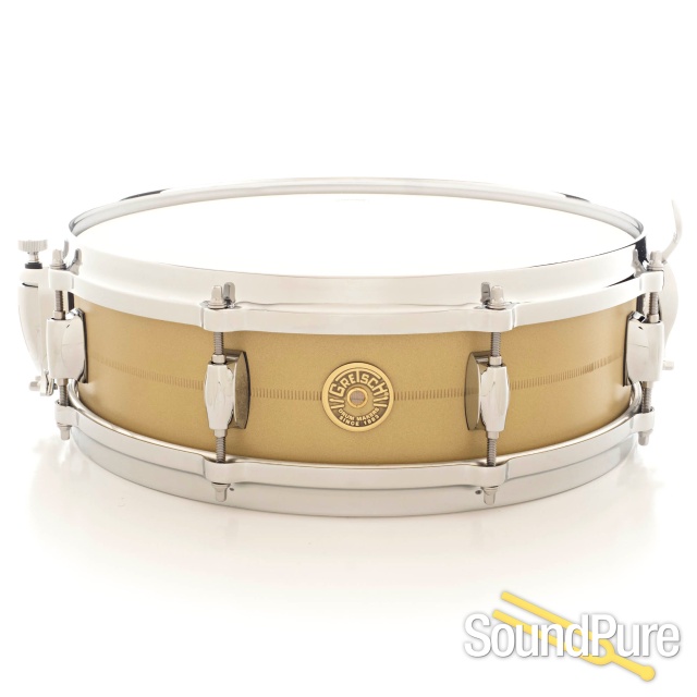 Gretsch 4.25x14” Gergo Borlai Signature Brass Snare Drum