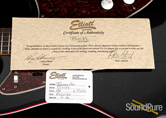 Elliott Peter Stroud Tonemaster Black Sparkle #PS0139 — image 5