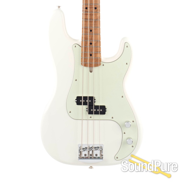 Maghini MP4 Classic Olympic White Electric Bass #1508 - Used — image 1