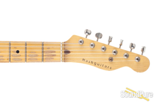 Nash T-52 Mary Kaye White Guitar #HBM-374 - Used — image 5
