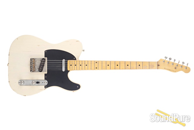 Nash T-52 Mary Kaye White Guitar #HBM-374 - Used — image 8