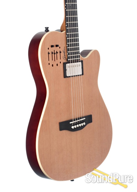 Godin A6 Ultra Acoustic/Electric Guitar #19052320 - Used — image 3
