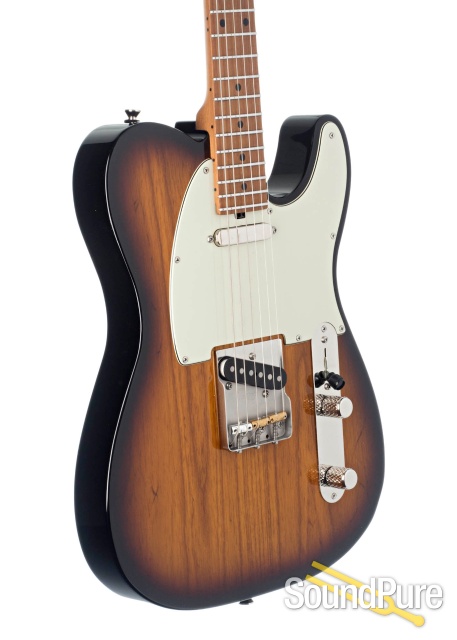 Tuttle Custom Classic T Roasted 2-Tone Burst #612 - Used — image 3