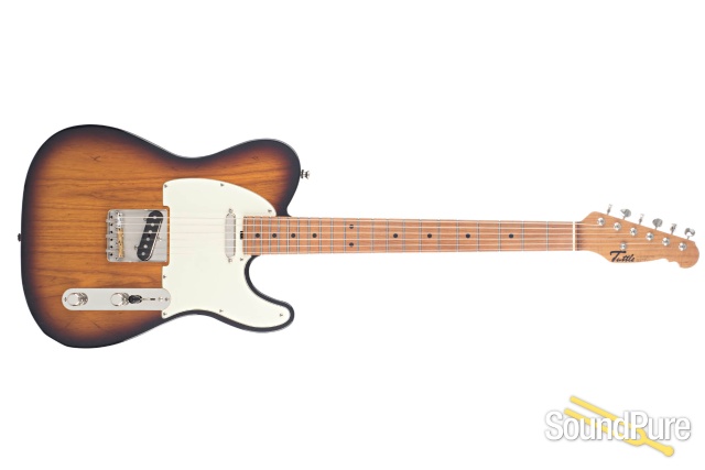 Tuttle Custom Classic T Roasted 2-Tone Burst #612 - Used — image 8