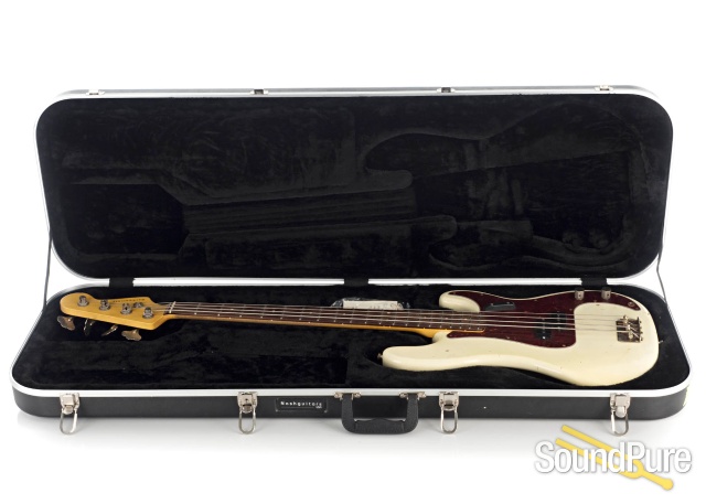 Nash PB-63 Vintage White Bass Guitar #SND-149 - Used — image 4