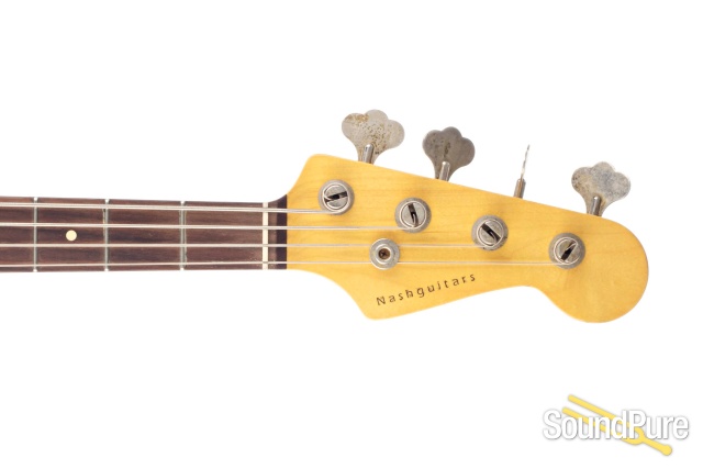 Nash PB-63 Vintage White Bass Guitar #SND-149 - Used — image 5