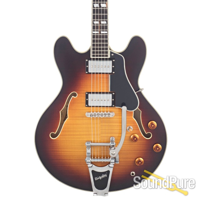 Eastman T486B-SB Sunburst Semi-Hollow #13750107 - Used — image 1