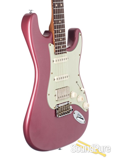 Suhr Classic S Antique Burgundy Mist Electric #JS7D8R - Used — image 3