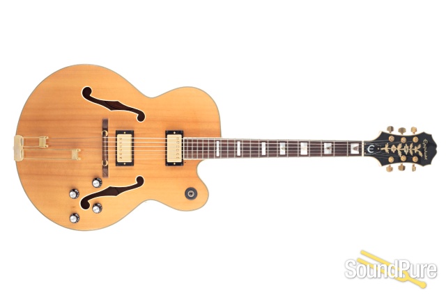 Epiphone Broadway Blonde Hollow Body #R00B1350 - Used — image 9