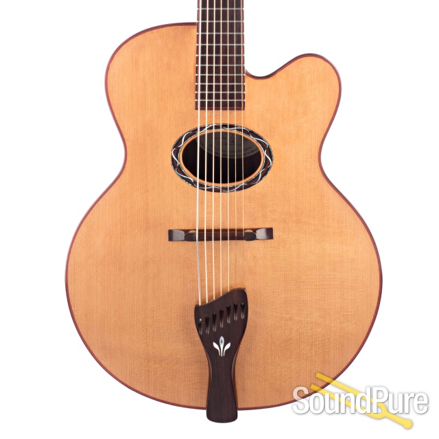 Buscarino Virtuoso 7-String Archtop #CAP1069904 - Used — image 1