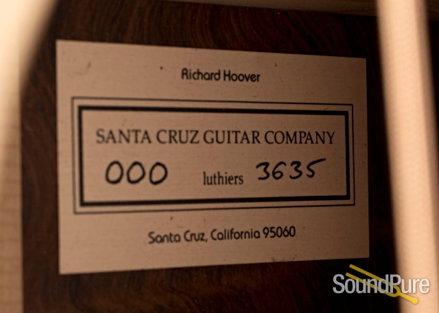 Santa Cruz OOO German Spruce/Brazilian Acoustic #3635 - Used — image 4