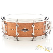 Craviotto 5.5x14 Mahogany w/Inlay Custom Snare Drum BB/BB