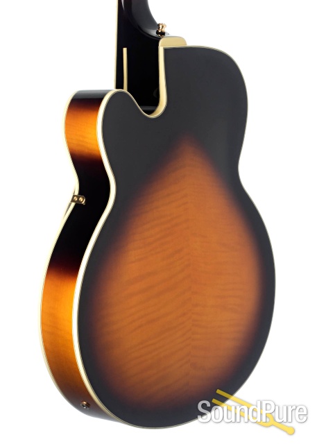 Ibanez AF200 Sunburst Archtop Guitar #F1730884 - Used — image 2