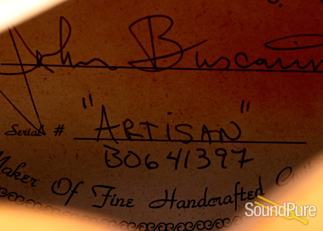 Buscarino Artisan 17" Archtop Guitar #B0641397 - Used — image 3
