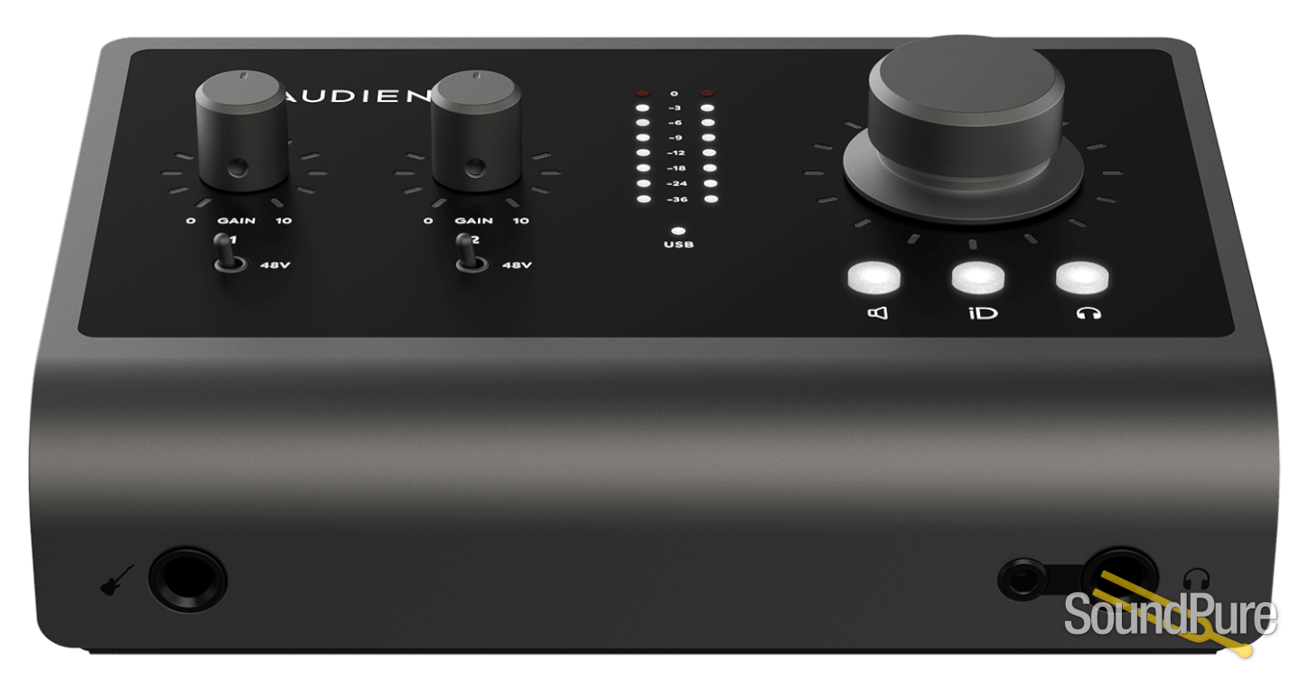 Amazon.com: Audient iD14 USB Audio Interface with Microphone