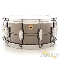 Ludwig 6.5x14 Black Beauty Snare Drum-Imperial Lugs LB417