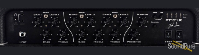 Suhr PT15 I.R. Reactive Load Amp Head, Black - Used — image 2