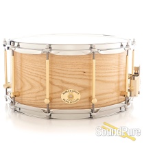 Noble & Cooley 7x14 SS Classic Sassafras Snare Drum-Natural