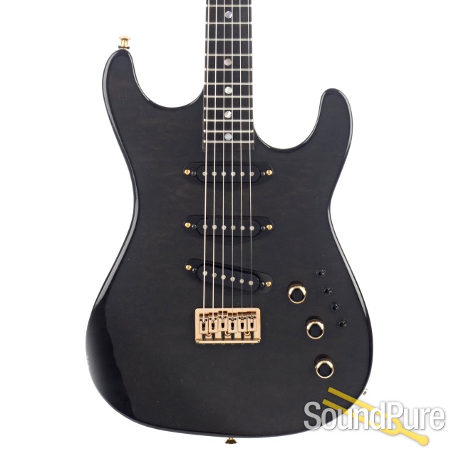 Branzell Custom S-Style Electric Guitar #1055 GLB - Used — image 1
