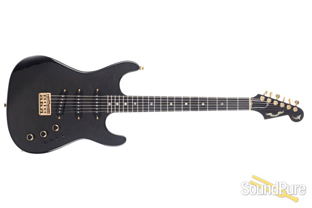 Branzell Custom S-Style Electric Guitar #1055 GLB - Used — image 8