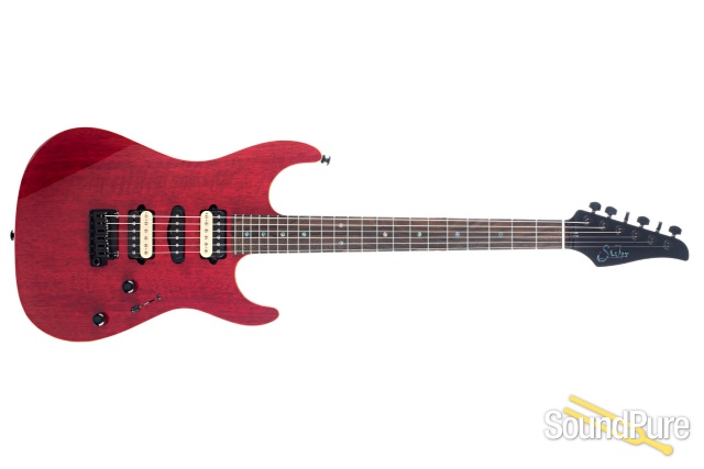 Suhr Standard Trans Red Electric Guitar #64213 — image 8