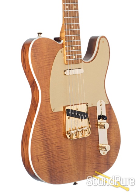 Fender CS Artisan Telecaster Figured Koa #CZ531443 - Used — image 3