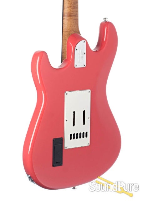 Ernie Ball Music Man Cutlass RS HSS Coral Red #G85754 - Used — image 2
